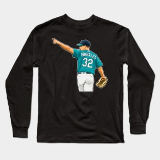 Marco Gonzales #32 Points Long Sleeve T-Shirt